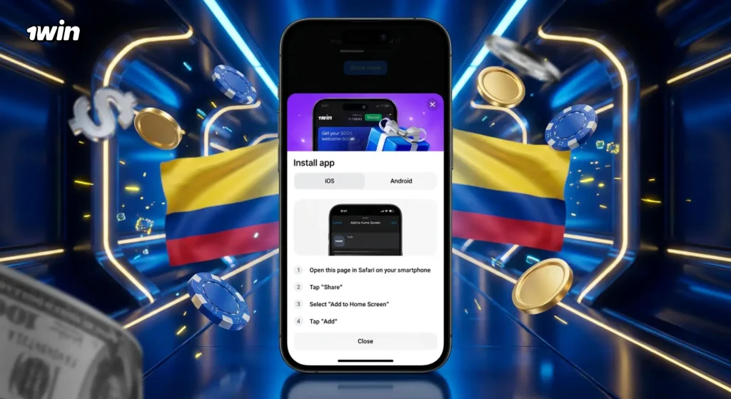 Sistema de Bonos de 1win en Colombia